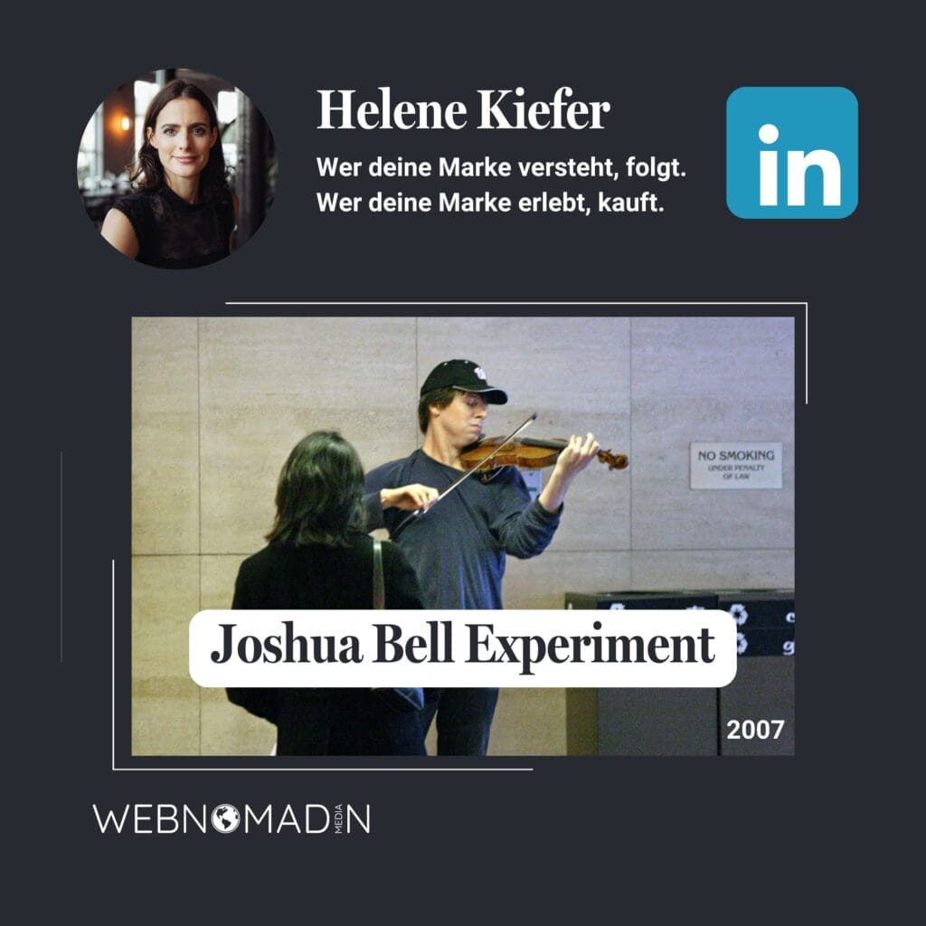 webnomadin wahrnehmung wert
