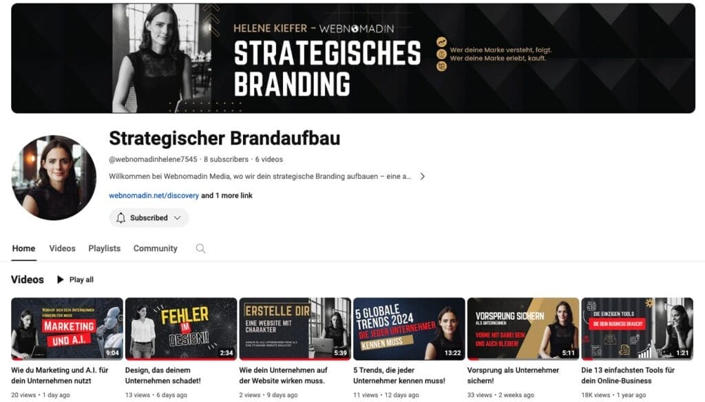 youtube branding